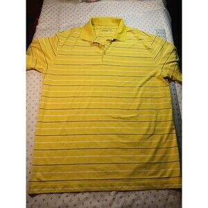 Nike Golf Tour Performance Dri Fit Polo Yellow Size XL